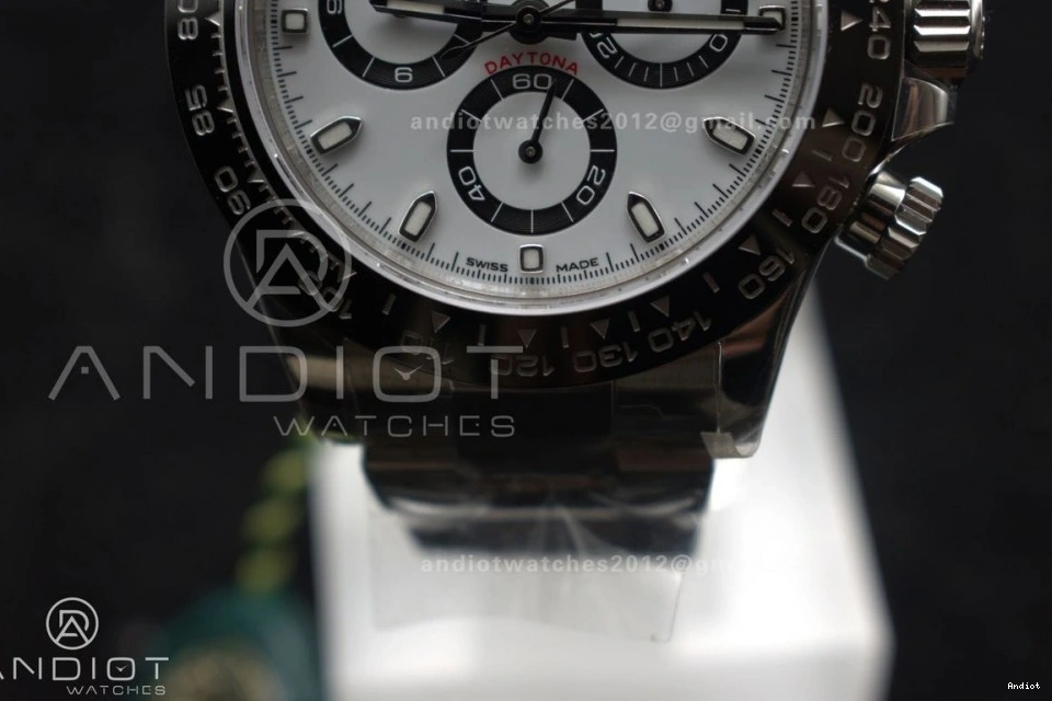 Dial SH4130 Case Daytona SS 904L Best Bracelet and Edition 1:1 White 116500 ZF 1104